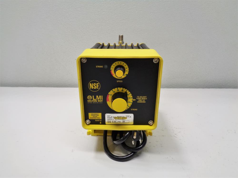 LMI Milton Roy Electronic Metering Pump B131-277